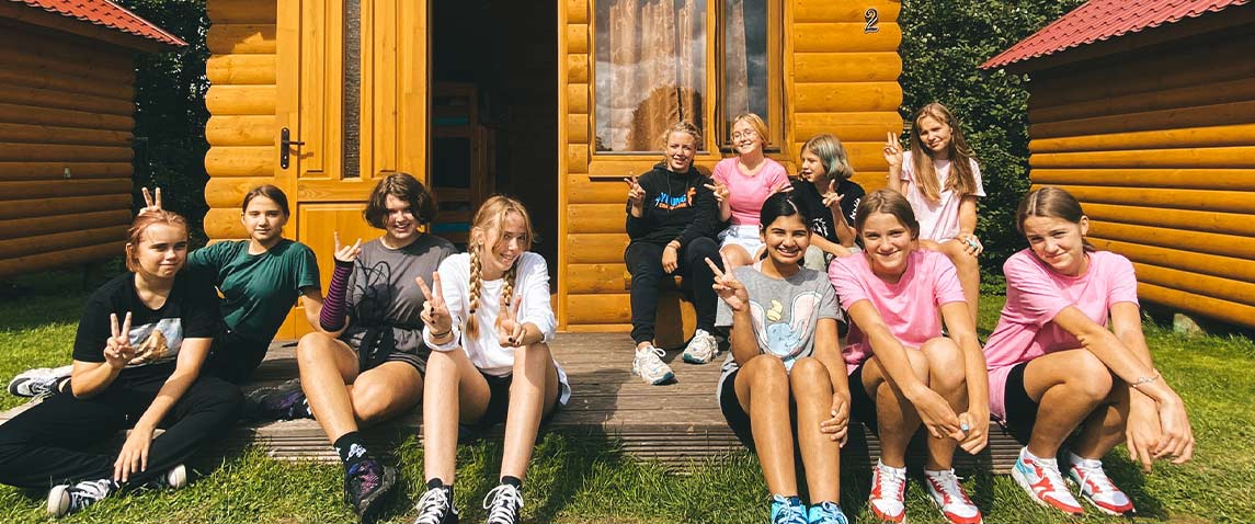 детский лагерь. лето в лагере